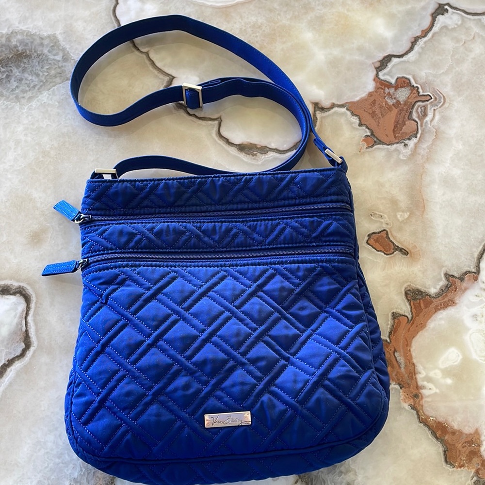 Vera Bradley blue crossbody purse